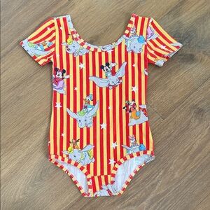 Wild Rich Kids Leotard. Disney Dumbo Gymnastics